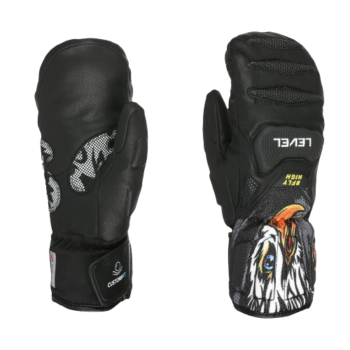 Handschuhe Level SQ JR CF Mitt pk Black - 2025/26