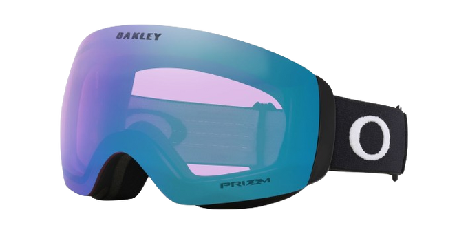 Brille Oakley Flight Deck M Matte Black/Prizm Snow Iced Iridium - 2025/26