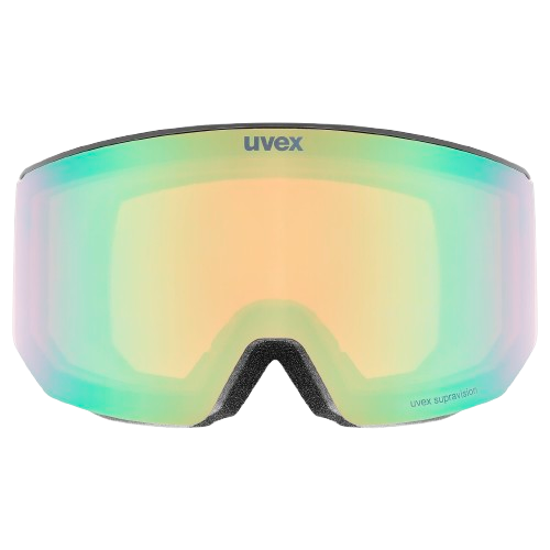 Brille Uvex lace ATTRACT FM Black Matt/Mirror Opal + spare lens - 2025/26