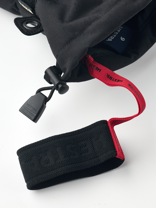 Gloves Hestra Army Leather Gore-Tex Black/Black - 2025/26