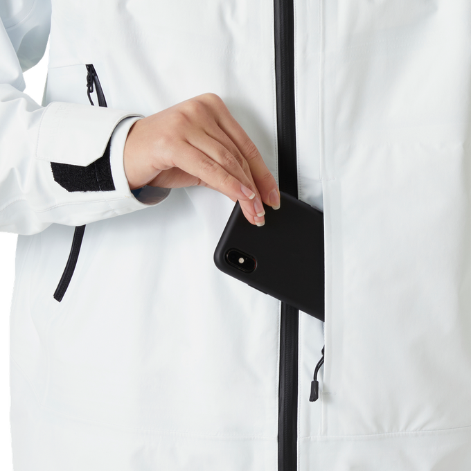 Ski jacket Helly Hansen W Sogn Shell Jacket White - 2024/25