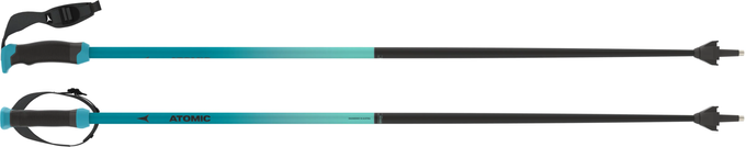 Skistöcke Atomic Redster X Carbon SQS Teal Tension – 2025/26