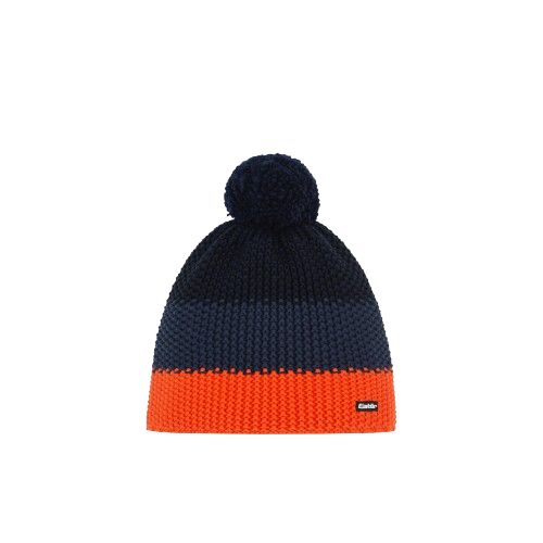 Mützen Eisbar Star Pompon MÜ Black/Dark Blue/Orange - 2025/26