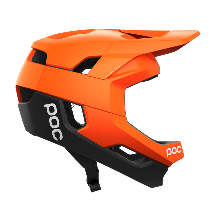 Bicycle helmet POC Otocon Race MIPS Fluorescent Orange AVIP/Uranium Black Matt 2025