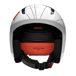 Helmet Briko Volcano 2.0 Graphik France Mips Shiny White - 2025/26