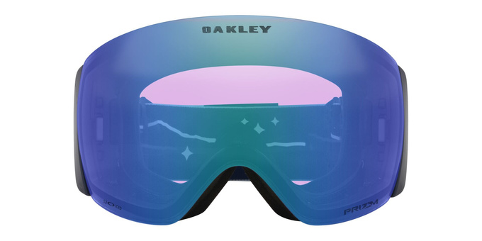Brille Oakley Flight Deck Pro L Mikaela Shiffrin Sig/Prizm Snow Iced Iridium + Additional lens Prizm Snow Sapphire Iridium - 2025/26