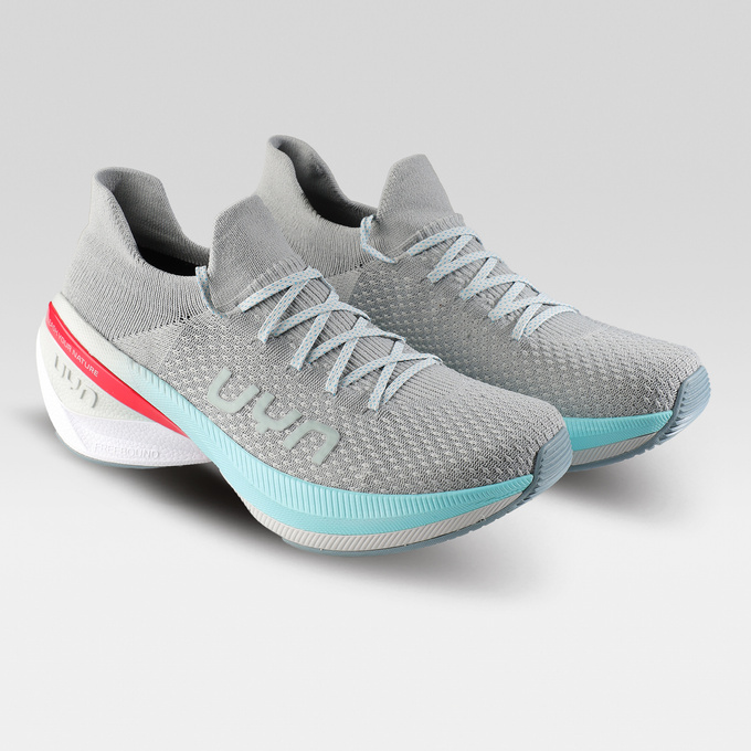 Shoes UYN Lockie Man Shoes Turquoise Sole Silver