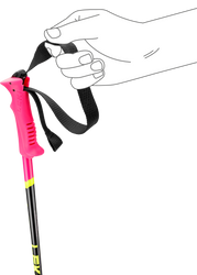 Skistöcke LEKI Racing Kids Pink - 2025/26