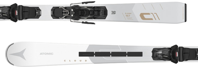 Skis Atomic Cloud C11 Revoshock Light + M 10 GW Black/Gold - 2025/26