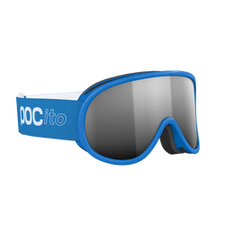 Goggles POC Pocito Retina Fluorescent Blue/Partly Sunny Silver - 2025/26