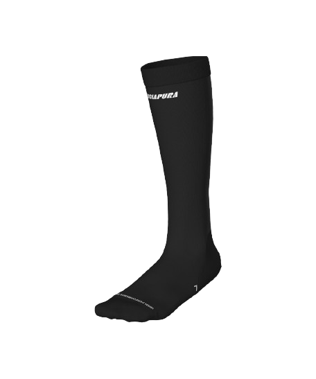 Ski socks Energiapura HP Silk Socks Anthracite/Black - 2025/26