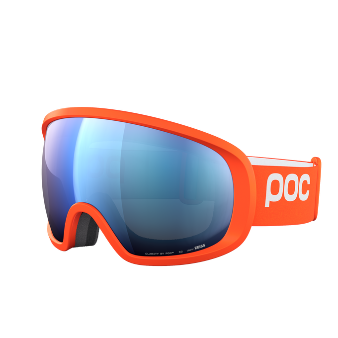 Ski goggles POC Fovea Zink Orange/Partly Sunny Blue - 2025/26