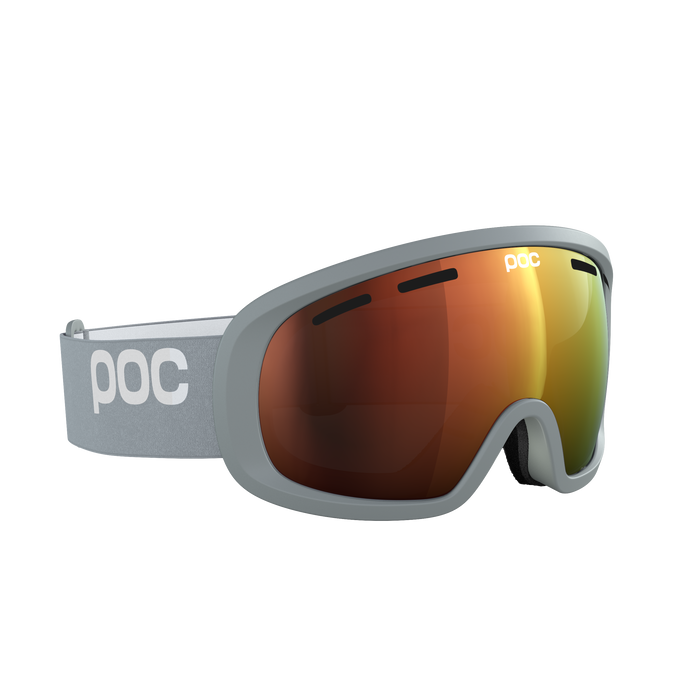 Ski goggles POC Fovea Mid Granite Grey/Partly Sunny Orange - 2025/26