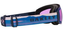 Brille Oakley Flight Deck Pro M Mikaela Shiffrin Sig/Prizm Snow Iced Iridium + Additional lens Prizm Snow Sapphire Iridium - 2025/26