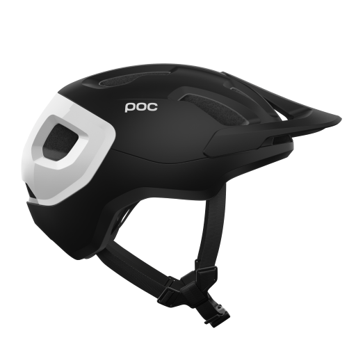 Bicycle helmet POC Axion Race MIPS Uranium Black Matt/Hydrogen White