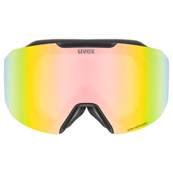 Brille Uvex Evidnt ATTRACT Small V Black Matt/Mirror Rainbow + spare lens - 2025/26