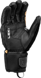 Gloves LEKI Griffin Pro 3D Black/Tan - 2025/26