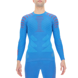 Thermounterwäsche UYN Man Resilyon UW Shirt LG SL Round Neck Blue/Red - 2024/25