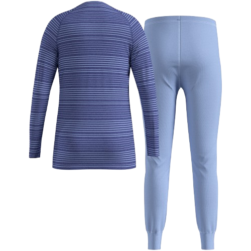 Thermounterwäsche Odlo Active Warm Kids Set Long Blue - 2025/26