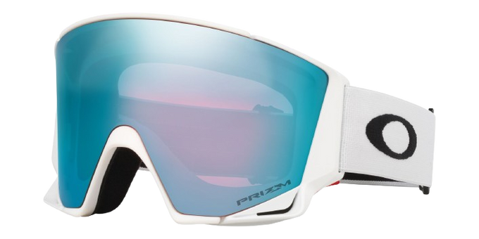 Goggles Oakley Flow Scape L Matte White/Prizm Snow Sapphire Iridium + Additional lens Prizm Snow Iced Iridium - 2025/26