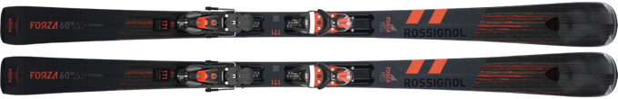Skis Rossignol Forza 60° V-Ti + Look Spx 12 Konekt GW B80 Hot Red - 2024/25