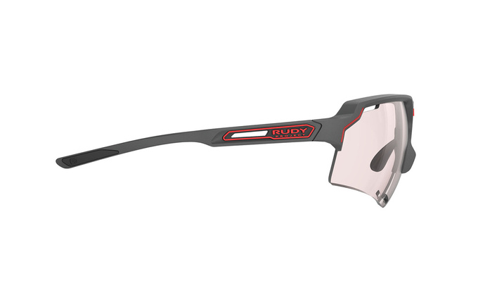 Sunglasses Rudy Project DELTABEAT CHARCOAL MATTE - Multilaser Red