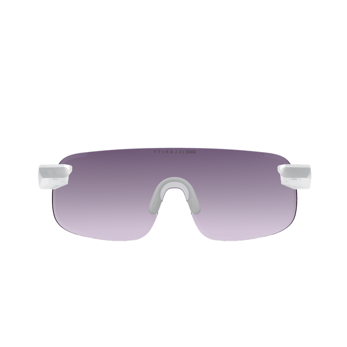 Sonnenbrille POC Elicit Hydrogen White/Clarity Road/Sunny Silver
