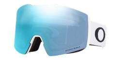 Brille Oakley Fall Line L Matte White Prizm Snow Sapphire Irid - 2025/26