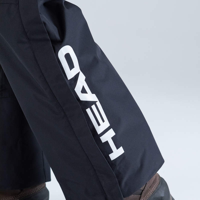 Skihosen HEAD Race Zip Pants Black - 2025/26
