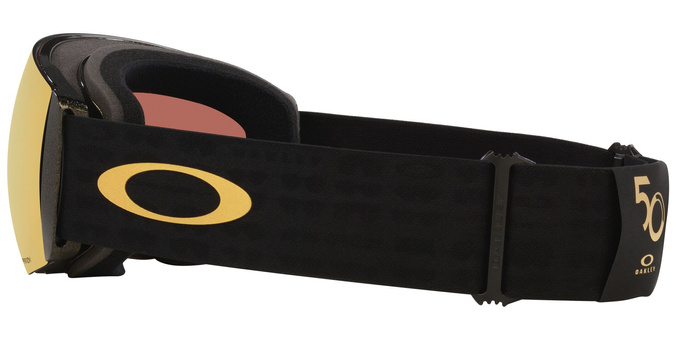 Brille Oakley Flight Deck Pro L Mettalic Black Gold/Prizm 24K + Additional lens Prizm Snow Iced Iridium - 2025/26