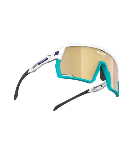 Sunglasses Rudy Project KELION Bahrain Victorius White Gloss/Multilaser Gold