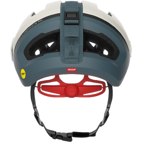 Fahrradhelm POC Omne Ultra MIPS Selentine Off-White/Calcite Blue Matt - 2024