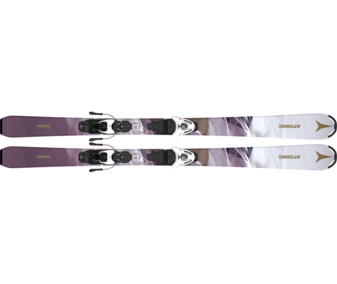Ski Atomic Maven Girl White/Lavender - 2025/26