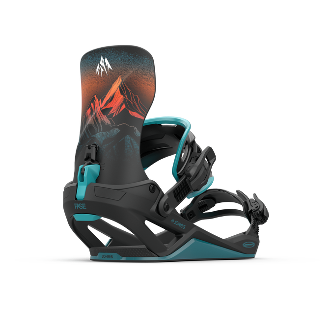 Snowboardbindungen Jones Mercury Fase Blue Art - 2025/26