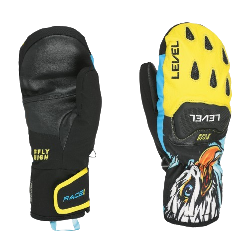 Handschuhe Level Race Replica Mitt Yellow-Blue - 2025/26
