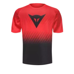 Cycling Jersey Dainese Scarabeo Jersey LS High-Risk-Red/Black - 2023