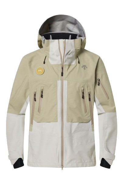 Jacket Descente S.I.O Shell 3L Jacket Snow Conifer - 2025/26