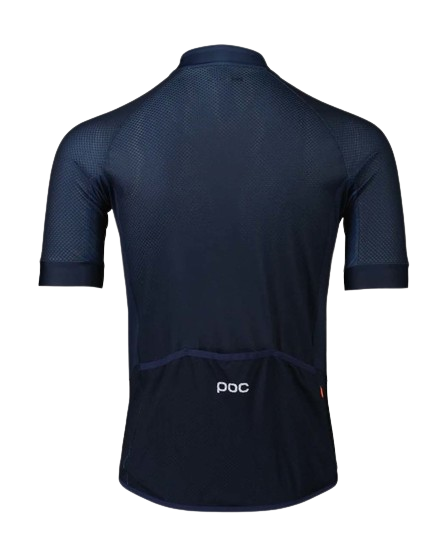Fahrradtrikot POC M's Essential Road Logo Jersey Calcite Blue/Dark Calcite Blue - 2024
