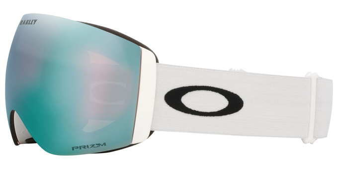 Goggles Oakley Flight Deck Pro L Matte White/Prizm Snow Sapphire Iridium + Additional lens Prizm Snow Iced Iridium - 2025/26