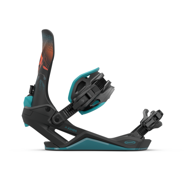 Snowboardbindungen Jones Mercury Fase Blue Art - 2025/26