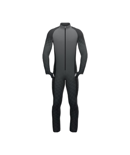 Race Suit Energiapura Competition Junior /Antra/Black (insulated, padded) - 2025/26