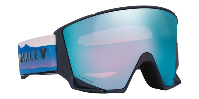 Goggles Oakley Flow Scape L Mikaela Shiffrin Signature/Prizm Snow Sapphire Iridium + Additional lens Prizm Snow Iced Iridium - 2025/26