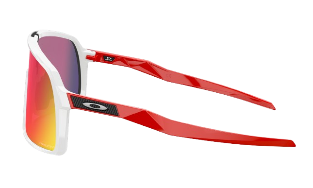 Sunglasses Oakley Sutro Custom Polished White Frame / Prizm Road Iridium Lenses