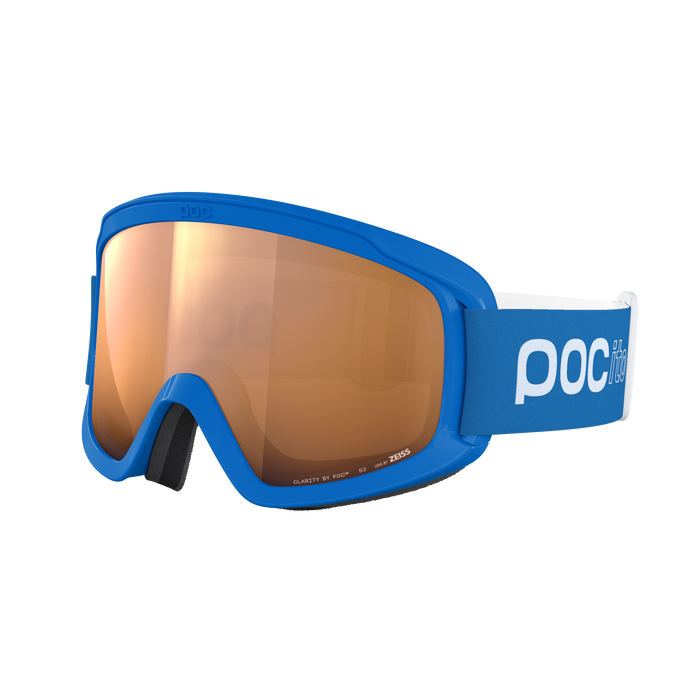 Goggles POC POCito Opsin Fluorescent Blue/Partly Sunny Light Orange - 2025/26