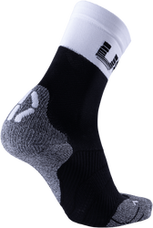 Radsocken UYN Man Cycling Light Socks Black/White