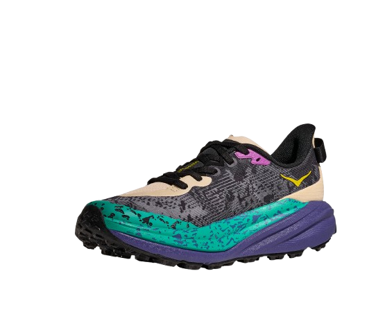 Man Schuhe Hoka Speedgoat 6 Oatmeal/Mountain Iris