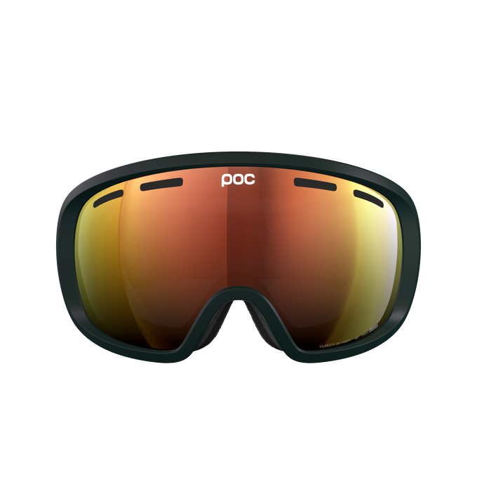 Skibrille POC Fovea Pargasite Green/Partly Sunny Orange - 2025/26