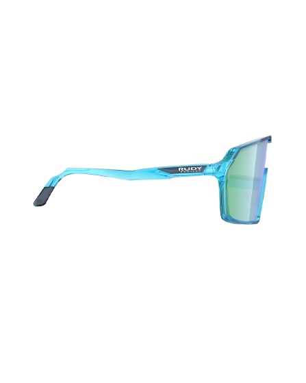 Sunglasses Rudy Project SPINSHIELD Crystal Azur/Multilaser Green
