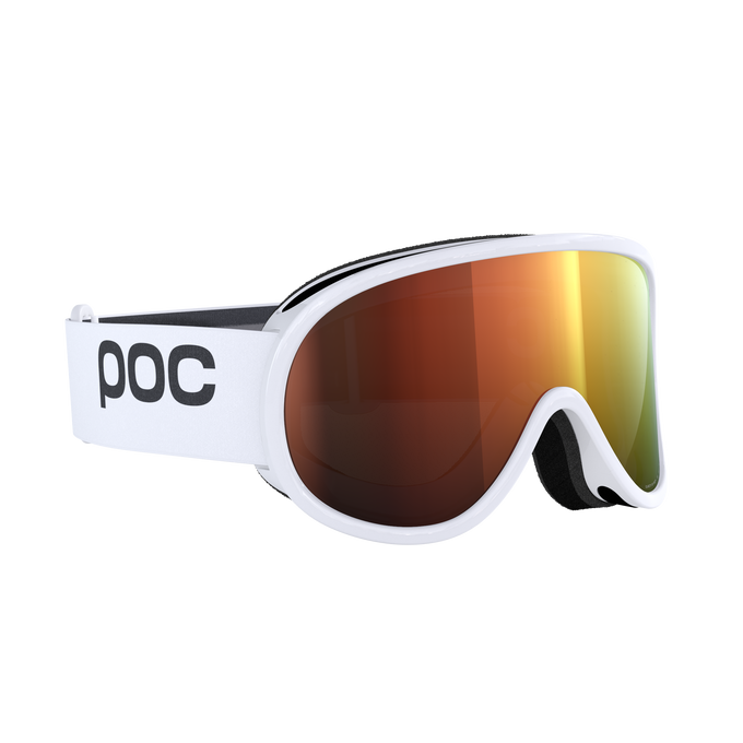 Skibrille POC Retina Mid Hydrogen White/Partly Sunny Orange - 2025/26