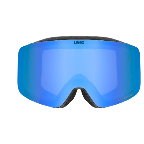 Goggles Uvex PWDR FM Black Matt/Mirror Blue - 2025/26